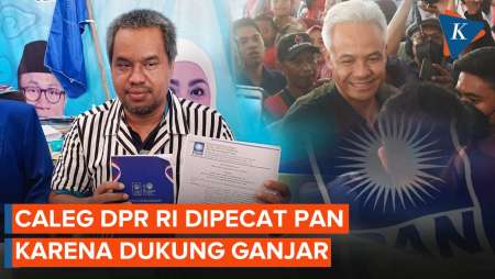 Gara-gara Dukung Ganjar, Caleg DPR RI Dipecat dari PAN