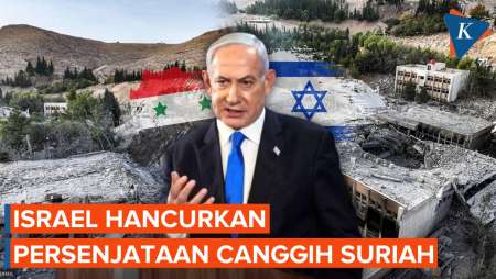 Israel Klaim Hancurkan Sebagian Besar Persediaan Senjata Canggih Suriah