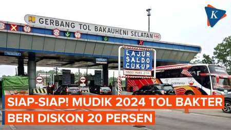Tarif Tol Bakter Lampung untuk Mudik 2024, Diskon 20 Persen