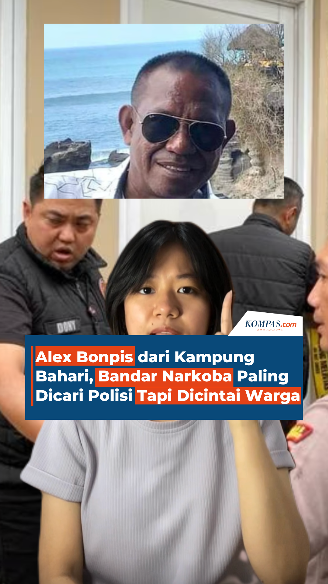 Alex Bonpis dari Kampung Bahari, Bandar Narkoba Paling Dicari Polisi Tapi Dicintai Warga