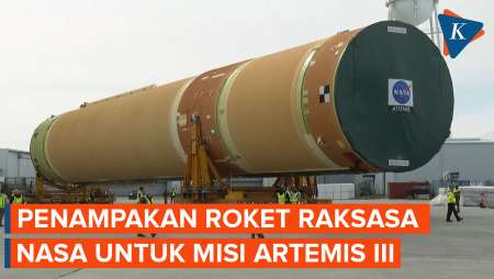 Ambisi NASA Jelajahi Bulan, Pamerkan Roket Raksasa Untuk Misi Artemis III