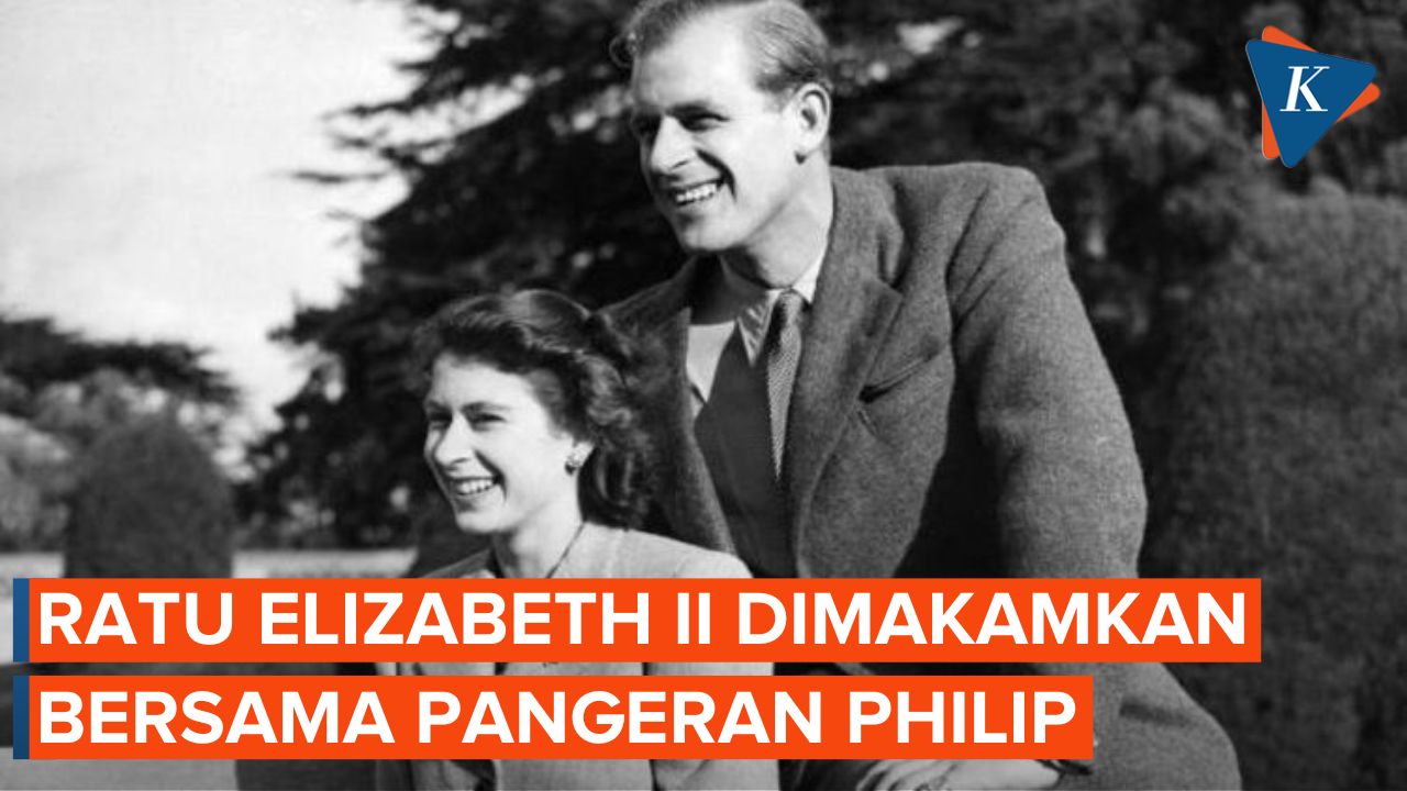 Rilis Istana Buckingham, Ratu Elizabeth II akan Dimakamkan Bersama Pangeran Philip