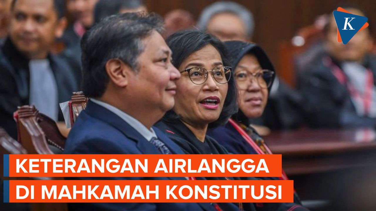 [FULL] Keterangan Menko Perekonomian Airlangga Hartarto Saat Bersaksi di Sidang MK