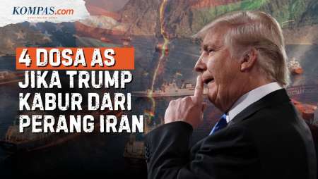 Empat "Dosa" AS Jika Trump Mundur Dari Perang Iran
