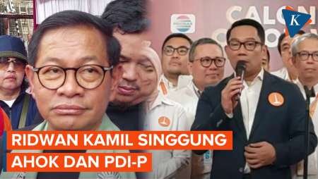 Pramono Tanggapi Pernyataan Ridwan Kamil soal Ahok dan PDI-P