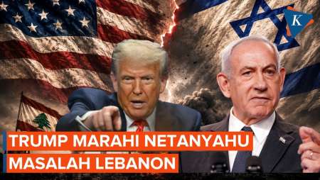 Trump Marahi Netanyahu, Desak Gencatan Senjata Segera di Lebanon