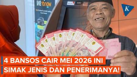 4 Jenis Bantuan Sosial Cair di Bulan Mei 2026, Cek Sekarang Juga!