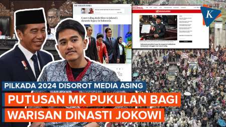 Putusan MK soal Pilkada 2024 Disorot Media Asing, Disebut Pukulan untuk Warisan Dinasti Jokowi