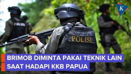 Hadapi KKB Di Papua, Kapolri Minta Brimob Tak Hanya Jago Perang