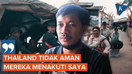 Takut Perang dan Diskriminasi, Ratusan Pekerja Kamboja Pilih Tinggalkan Thailand