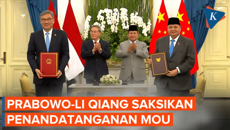 [FULL] Momen Prabowo Saksikan Penandatanganan MoU Indonesia-China Senilai Rp 162 T