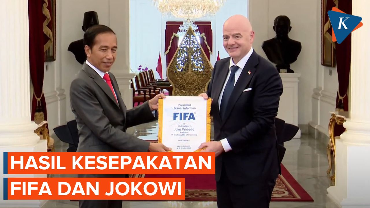 Usai Bertemu FIFA, Jokowi: Kami Sepakat Kaji Kelayakan Stadion