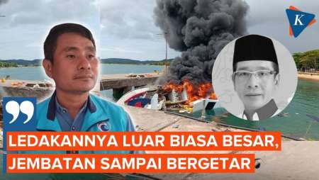 Kesaksian Korban Selamat Kebakaran Speedboat Benny Laos, Ledakannya seperti Gempa