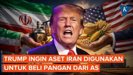 Trump Minta Aset Iran Rp107 Triliun Dipakai Beli Pangan Dari AS, Teheran Langsung Membantah