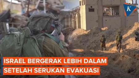 Militer Israel Semakin Masuk ke Selatan Jalur Gaza, Desak Permukiman Palestina