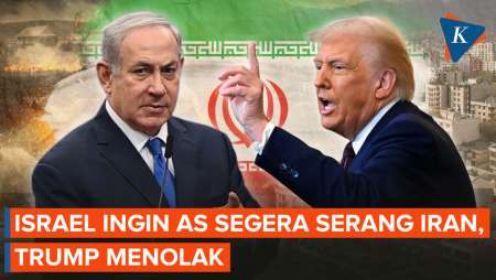 Israel Desak AS untuk Serang Iran, Trump Menolak