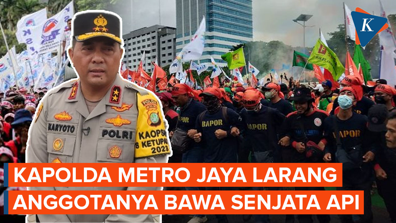 Kapolda Metro Jaya Larang Anggotanya Bawa Senjata Api Saat Amankan…