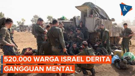 Setengah Juta Lebih Warga Israel Alami Gangguan Mental sejak Serangan Hamas