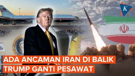 Iran Disebut Targetkan Air Force One Baru, Bikin Trump Ganti Pesawat