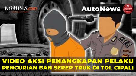 PJR Tol Cipali Tangkap Pelaku Pencurian Ban Serep Truk