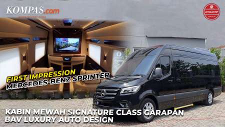 Mercedes Benz Sprinter | Kabin Mewah Signature Class Garapan BAV Luxury Auto Design