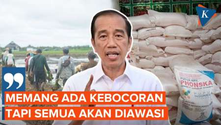 Jokowi Akui Ada Kebocoran Penjualan Pupuk Subsidi