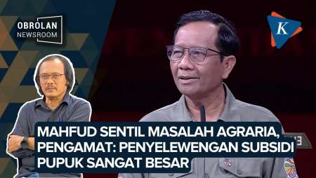 Mahfud Sentil Masalah Agraria, Pengamat: Penyelewengan Subsidi Pupuk Sangat Besar