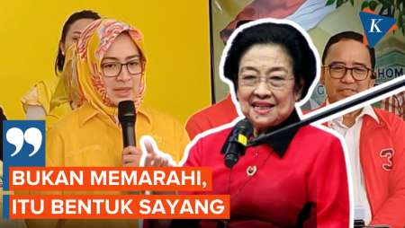 Airin Tak Merasa Dimarahi Megawati