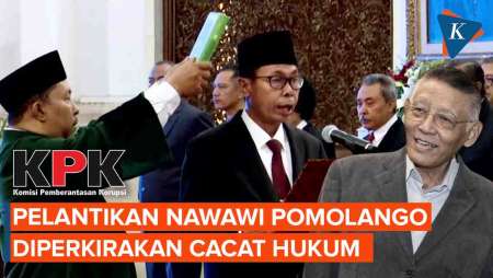 Pelantikan Nawawi Pomolango Sebagai Ketua KPK Diperkirakan Cacat Hukum