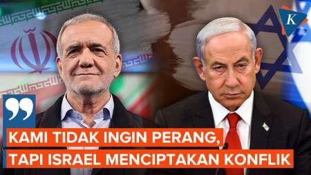 Presiden Iran: Kami Ingin Hidup Damai, tapi Israel yang Menciptakan Konflik