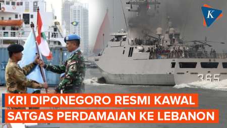 Kapal Perang KRI Diponegoro-365 TNI AL Dikirim ke Lebanon, Ada…