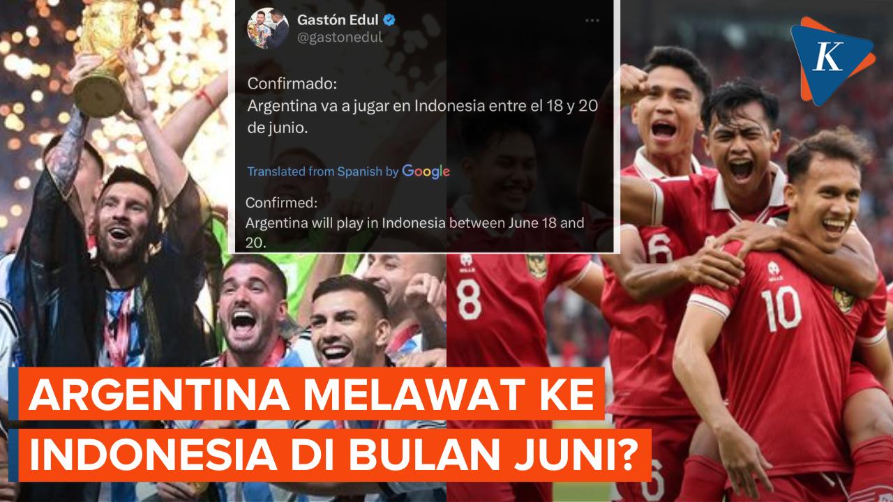 Benarkah Argentina akan Hadapi Indonesia di Bulan Juni Nanti?