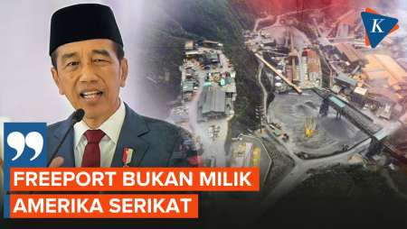 Jokowi Tegaskan Freeport Indonesia Sudah Milik RI, Bukan Amerika Serikat