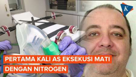 Smith, Terpidana Mati AS Pertama yang Dieksekusi dengan Nitrogen