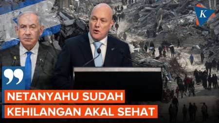 PM Selandia Baru Sebut Netanyahu Sudah Kehilangan Akal Sehat