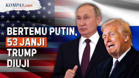 53 Kali Janji Akhiri Perang, Apakah Trump Akan Berhasil Saat Bertemu Putin?