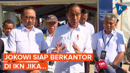 Kapan Jokowi Akan Berkantor di IKN?