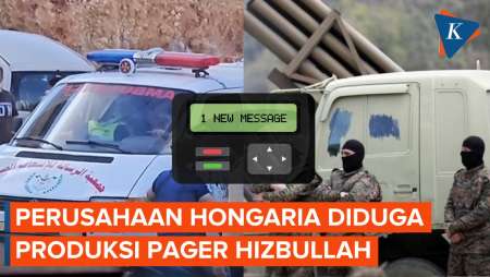 Pager yang Meledak di Lebanon Diduga dari Perusahaan di Hongaria