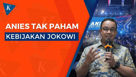 Disentil PDI-P, Anies Dinilai Tak Paham Kebijakan Jokowi