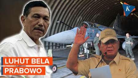 Luhut Bela Prabowo soal Tudingan Korupsi Jet Tempur Mirage