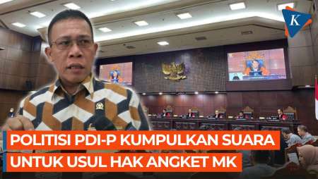 Politisi PDI-P Masinton Akan Kumpulkan Dukungan Dewan untuk Usul Hak Angket MK