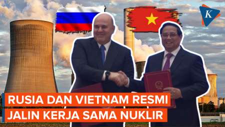 Resmi! Rusia dan Vietnam Jalin Kerja Sama Nuklir untuk Energi