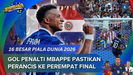 Hasil Paraguay Vs Perancis 0-1: Gol Penalti Mbappe Akhiri Perlawanan Sengit La Albirroja