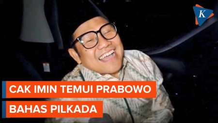 Muhaimin Tiba-tiba Temui Prabowo, Akui Bahas Pilkada