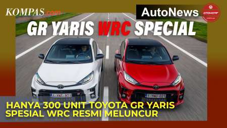 Toyota GR Yaris Edisi Spesial WRC Meluncur, Hanya 300 Unit