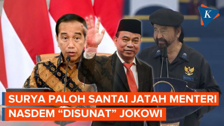 Surya Paloh Tak Masalah Jumlah Kursi Menteri Nasdem Dipangkas Jokowi