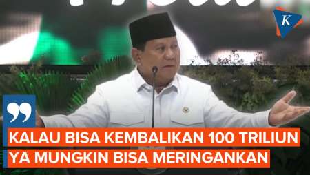 Prabowo ke Pengusaha Pengoplos Beras: Kembalikan Kerugian Negara Rp 100 Triliun!