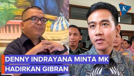 Denny Indrayana Minta Hakim MK Hadirkan Gibran