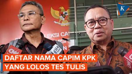 Ada Jenderal dan Politisi yang Lolos Tes Tulis Capim KPK