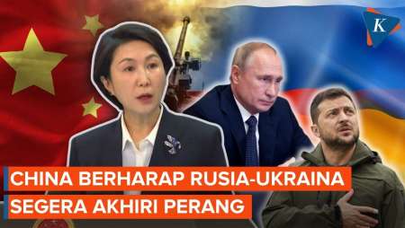 Respons China Usai Ukraina Sepakat Gencatan Senjata 30 Hari dengan Rusia